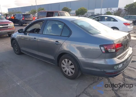 2016 Volkswagen Jetta 1.4T S from USA, damaged, VIN 3VW267AJ1GM207900